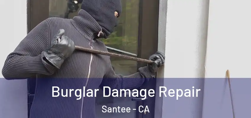  Burglar Damage Repair Santee - CA